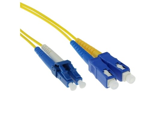 Act Rl8925 25M 2X Lc 2X Sc Os2 Gul - Svart - Blå - Rød - Hvit Fiberoptisk Kabel (Rl8925)