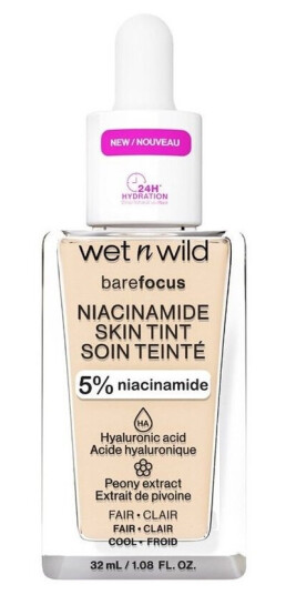 Wet N Wild Bare Focus Niacinamide Skin Tint 32ml Fair Wet N Wild Bare Focus Niacinamide Skin Tint 32ml Fair