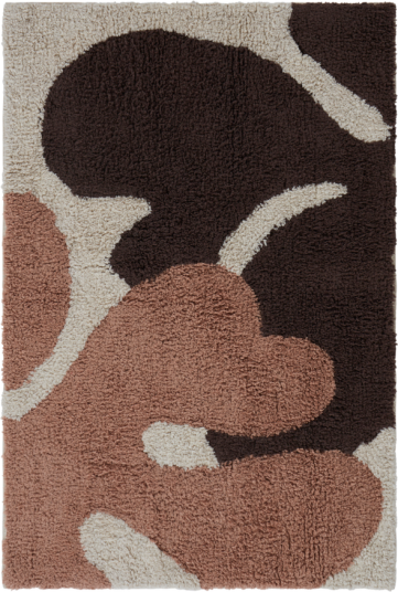 LAURIE badematte Brun/beige/grå LAURIE badematte Brun/beige/grå