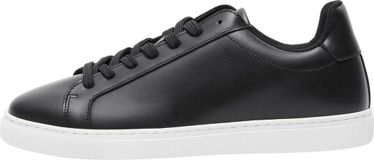 Selected Slhevan Leather Sneaker Noos   Black   46