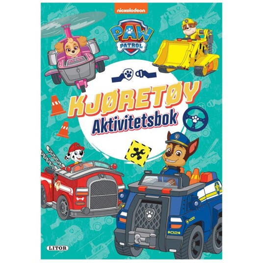 Paw Patrol Aktivitetsbok med klistremerker