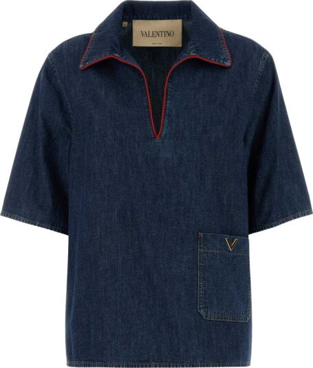 Valentino Garavani Dame Bluser & Skjorter Blå S,