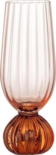 Bloomingville Taurin Champagne Glass Pink 250 ML