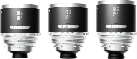 Blazar Mantis 25/50/75mm 3-Lens Bundle. PL-Mount