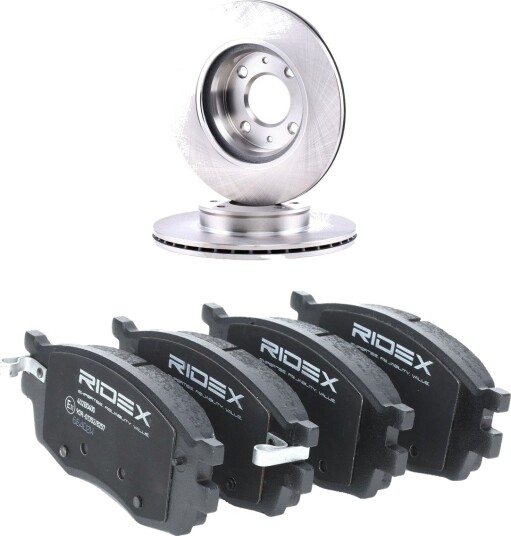 Bremseskiver og -klosser RIDEX 3405B2699
