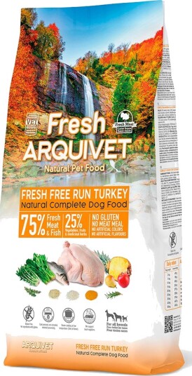 Arquivet Tørrfôr Fersk Frittgående Kalkun 2x10kg
