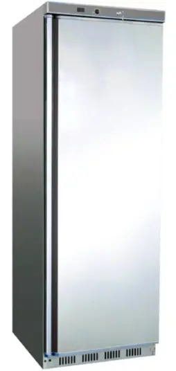 Fryseskap stål 340 liter 185 cm 90005410