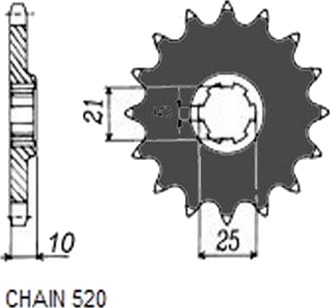 Kjededrev SUNSTAR 384 15 Kjededrev SUNSTAR 384 15