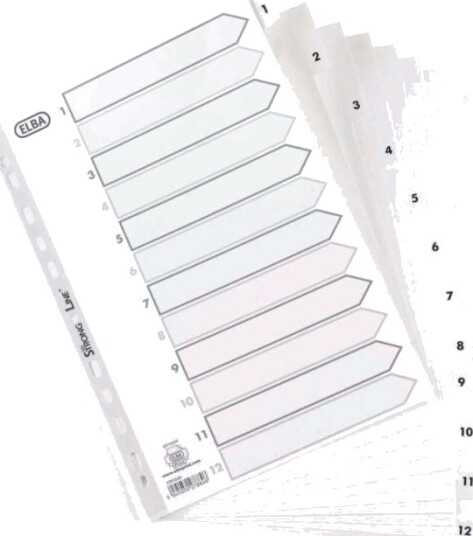 Hamelin Elba Strong Line Register A4 Pp Hvis 1 12 Hvit