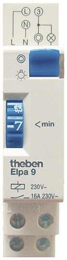 Theben 0090001 Trappeautomat 16 A maks. belastning 2300 VA Elfordeling & strømforsyning