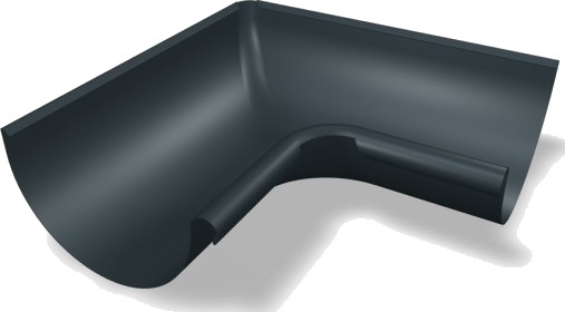 Prefa gjæring, innvendig, 280 mm, P10, antrasitt Prefa gjæring, innvendig, 280 mm, P10, antrasitt
