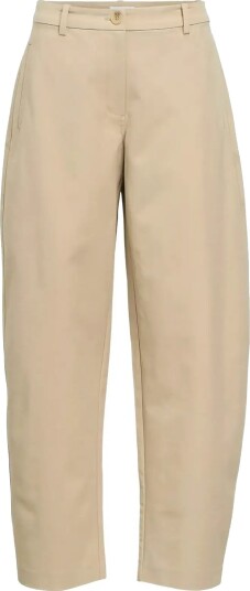 Object Objmilly Mw Barrel Chinos Noos Beige 34