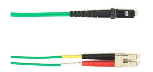 BLACK BOX 62.5 MM FO PATCH CABLE DUPLX, PVC, GN, LCMT BLACK BOX 62.5 MM FO PATCH CABLE DUPLX, PVC, GN, LCMT