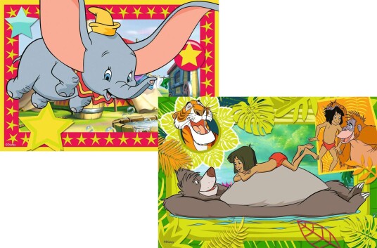 Ravensburger Disney Classics: Dumbo and Jungle Book 2x12pcs Ravensburger Disney Classics: Dumbo and Jungle Book 2x12pcs