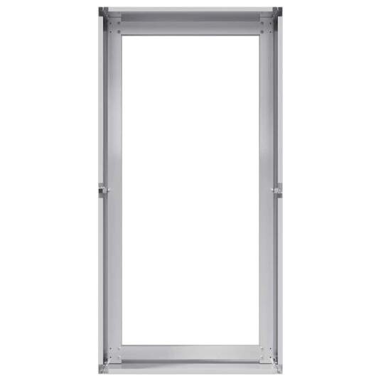 vidaXL Plantekasse 40x80x40 cm galvanisert stål