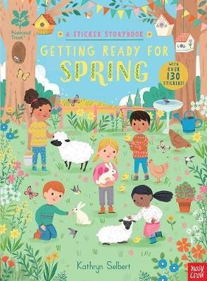 National Trust: Getting Ready for Spring, A Sticker Storybook