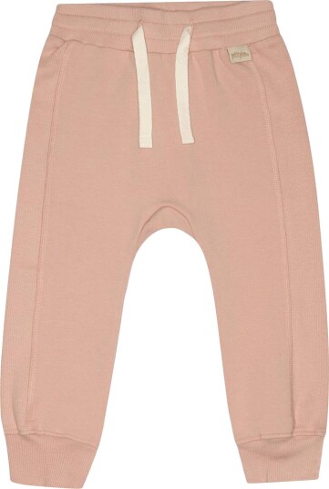 Petit Piao Joggebukse Rib Adobe Rose (74 / 9 mnd)