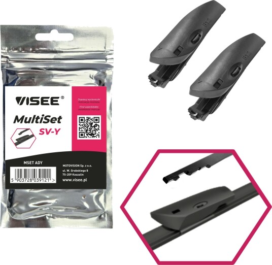 VISEE MSET ADY Adapter, viskeblad