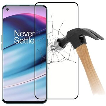 Full Cover OnePlus Nord CE 5G Beskyttelsesglass 9H, 0.2mm Svart