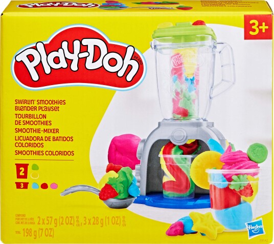 Play-Doh Swirlin' Smoothies Toy Blender Playset F9142 Play-Doh Swirlin' Smoothies Toy Blender Playset F9142