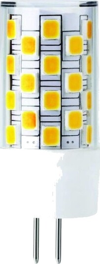 Spl G4 3,9W dimbar LED pære 12V   320lm T18 klart glass 2700K   Dimbar : Dimbar Kulør : Varm