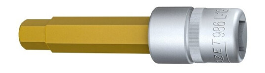 Hazet 986L-12, Stikkontakt, 1/2", Metrisk, 1 Hoder, 12.5 Mm, Titan Hazet 986L-12, Stikkontakt, 1/2", Metrisk, 1 Hoder, 12.5 Mm, Titan