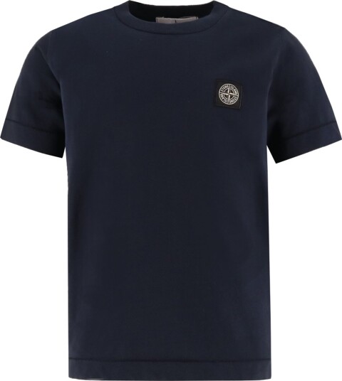 Stone Island T skjorte Marineblå m. Logo Stone Island 6 år 116 T skjorte