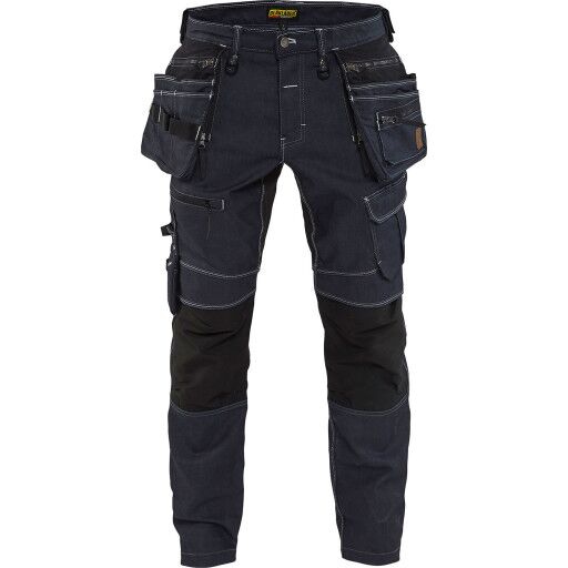 Blåkläder 199011418999D84 Håndverksbukse stretch, X19, marineblå/svart Str. D84, Klær