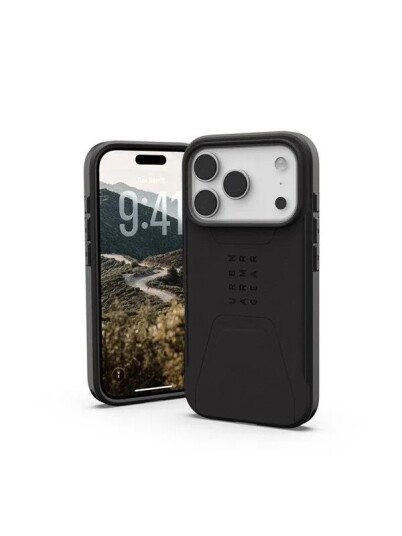 UAG Civilian MagSafe Etui til iPhone 17 Pro - Svart