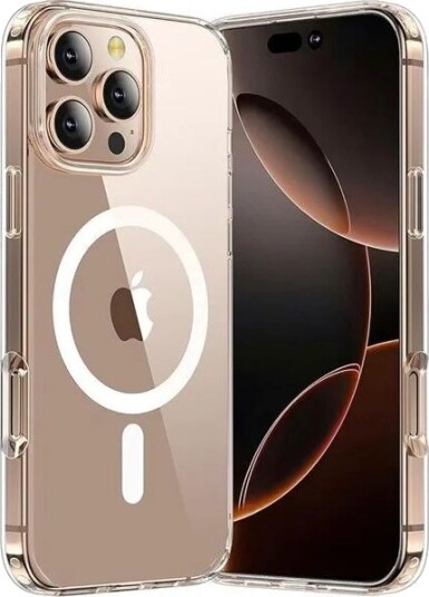 Tech Protect MagSafe Case for iPhone 16 Pro Max Transparent