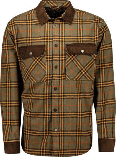Seeland Banff Shirt flanellskjorte Grape Leaf/Terracott Seeland Banff Shirt flanellskjorte Grape Leaf/Terracott
