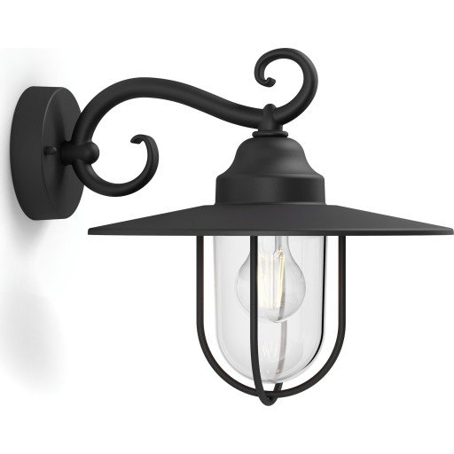 Philips Philips myGarden Pasture vegglampe - Svart Philips Philips myGarden Pasture vegglampe - Svart