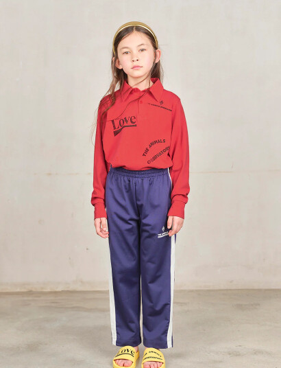 THE ANIMALS OBSERVATORY Eel Kid Polo Shirt Red - Red - 6 Y