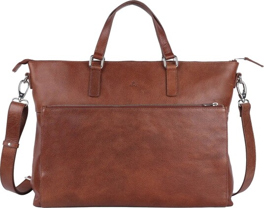 Adax Napoli Working Bag Sasha 17"   Brown   ONE SIZE