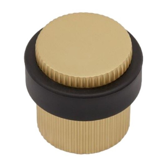 BESLAG DESIGN HELIX STRIPE DØRSTOPPER MESSING 753112-41 BESLAG DESIGN HELIX STRIPE DØRSTOPPER MESSING 753112-41