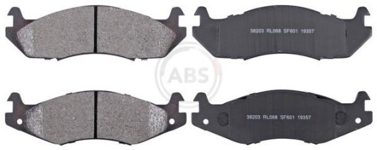 Bremseklosser sett A.B.S. 38203