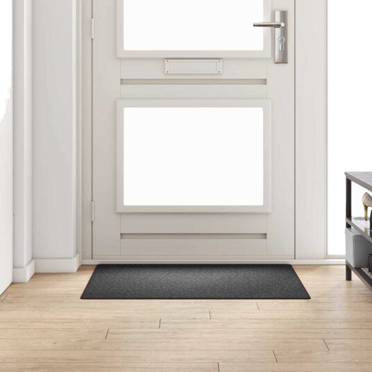 Teppeløper Mørkegrå 100 x 100 cm 100% Polypropylen Teppeløper Mørkegrå 100 x 100 cm 100% Polypropylen