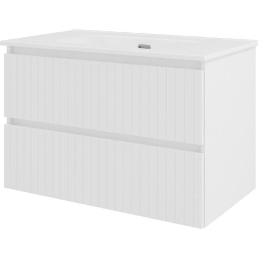 Sanibell Proline møbelpakke 81x46 cm hvit Sanibell Proline møbelpakke 81x46 cm hvit
