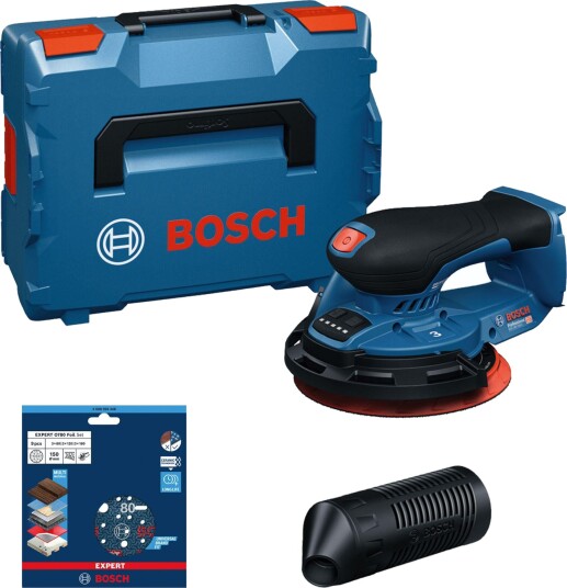 Bosch Batteridrevet Eksentersliper GEX 18 v-150-3 (Uten Batteri Og Lader) 18 v, 150 mm, L-BOXX