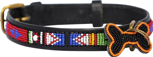 Kampuni Handmade Hundehalsbånd Skinny Maragoli