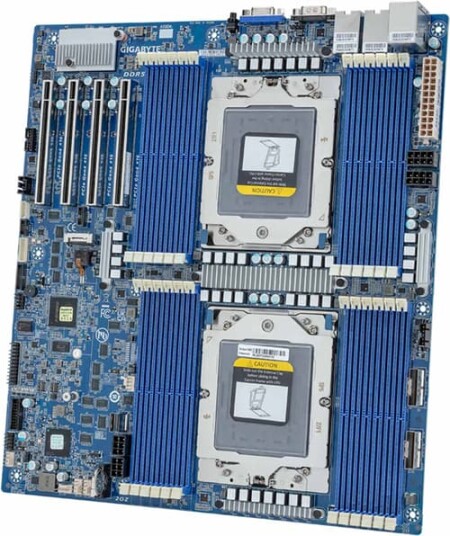 Gigabyte Mz73-lm1 Motherboard Utvidet Atx (e-atx) Hovedkort