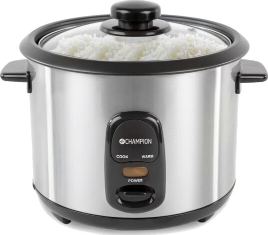 Champion Riskokare Ceramic 1,5L 500W RK500 Rostfri Champion Riskokare Ceramic 1,5L 500W RK500 Rostfri