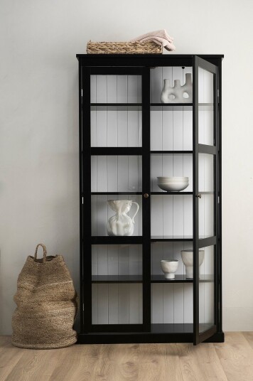 Ellos Home   Vitrineskap Wilma   Svart