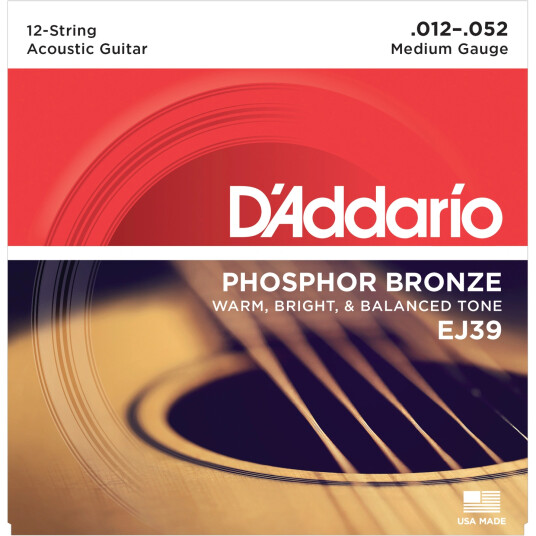 D'Addario Ej39 012-052 D'Addario Ej39 012-052