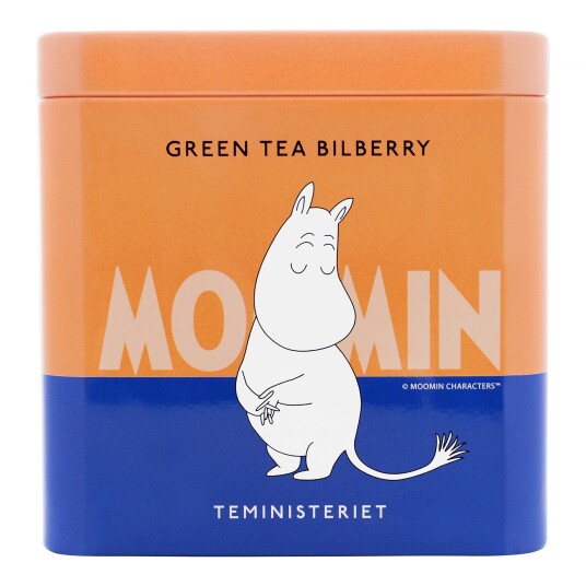 Teministeriet Moomin Bilberry grønn te 100 g Teministeriet Moomin Bilberry grønn te 100 g