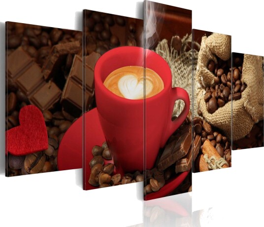 Bilde Love Espresso 100x50 Artgeist sp. z o. o.