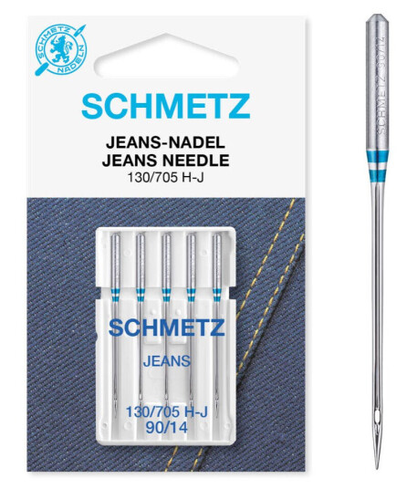 Schmetz Jeansnål 90/14 130/705 H-J, 90/14, 5-pack Schmetz Jeansnål 90/14 130/705 H-J, 90/14, 5-pack