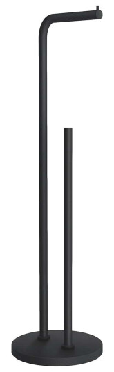 Beslagsboden 1230 Toalettpapir/reserverull Holder Svart