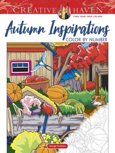 Creative Haven Autumn Inspirations Color by Number Creative Haven Autumn Inspirations Color by Number