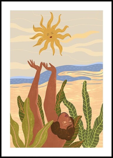 Sun Worship Plakat / 21x30cm